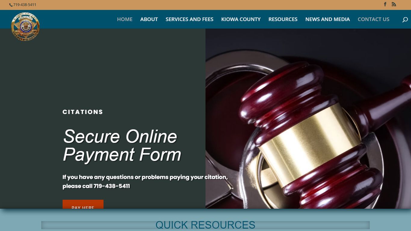 Kiowa County Sheriffs Office | Experience Quality!